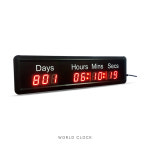 욕실시계 999 day23hours59minutes 59 초 led 타이머 카운트 다운 및 업 클록 HIT9 1R : 해외마켓메이트