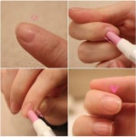 세락믹 네일 큐티클 제거기 라운드 스틱형 스톤 푸셔 (A1355) : 용천삼리