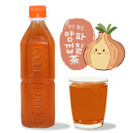 지구마을 무안황토 양파껍질차 무라벨 500ml  8병 10병 20병 : 지구마을 친환경농산물