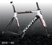 [KUOTA] 쿠오타 KOM 최상급 풀카본 올라운드 프레임(림브용) WH/RED : 주식회사 펠트코리아