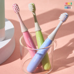 더트웰브 2단계 토들러 유아 칫솔 1개입 어린이집 유치원 어금니 : 더우드랜드