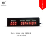 욕실시계 999 day23hours59minutes 59 초 led 타이머 카운트 다운 및 업 클록 HIT9 1R : 해외마켓메이트