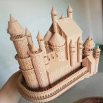 스틸엣지 PLA ABS PETG 필라멘트 3D 프린터 목재와 같은 플라스틱 와이어 1 75MM 소재 PLAWOODINESS0.5KG : 올인직구