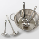 스텐 국자 업소용 통국자 서빙 소스 식당 미니 올스텐 꿈에본 가정용 1호 : 키친셀러