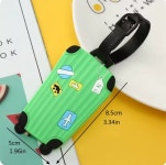 캐리어 수화물 태그 네임태그 골프백 가방 PVC 네임택 꼬리표 라벨 (A0857) : 꼬슈 COSSU