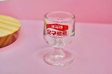 해태조아 요구르트잔 레트로컵 빈티지잔 근대사 수집 카페 : 꼬마눈사람