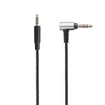 5ft 8ft 헤드폰 5mm 나일론 남성 범용 케이블 오디오 Black and gray 4ft 120cm : 귤땡큐잉