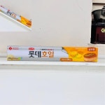 라타 롯데호일 33cmx30mx15u 실속형 일회용 알루미늄호일 위생 고기 : 구타상점