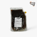 소문난육회소스 뭉티기소스 육회양념 육사시미 간장맛 2kg : 모담팩