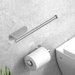 하늬 심플 부착식 휴지걸이 심플휴지걸이 공중화장실용품 : 하늬상회
