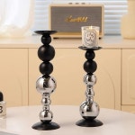 그루미럭셔리 아로마 테라피 촛불, 촛대 장식품, 레트로 로맨틱 식탁 저녁 소품, 홈 미니밍, 1pc : 더비타코어