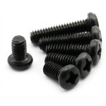 M5 기계 검은색 10 100 개 팬 전자 볼트 5 원형 M3 M4 나사 : 리니어기어