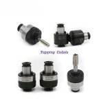 과부하가 있는 공압 전기 탭핑머신 척, GT12 G0312 ISO/DIN/JIS M3-M12 태핑 콜릿 척, 세트당 7 개, 신제품 : 프린스타32
