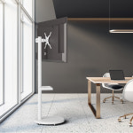 카멜마운트 MMB43FW 이동식 삼텐바이미 모니터 TV 스탠드 거치대 : 카멜마운트