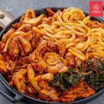 캠핑음식 국내산 양념 닭갈비 1.2kg 순살 춘천식 치즈 : 맛의비결