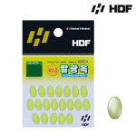 해동 HA-673 발광옥 야광 구슬 낚시채비 : 신공낚시