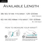 URVOI 밴드 워치 시리즈용 소프트 실리콘 스트랩 아이워치 핀 앤 턱 클로저 편안한 스타일리시 패션 10 9 8 7 6 : 10난쟁이