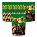 통통알밤 70g 10봉 군밤 밤100% : 너트리 스토어