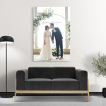 [주문 제작] 캔버스 액자 직사각형 6호 인테리어 사진 인화 결혼식 기념일 가족 반려동물 : 더 아트컴퍼니