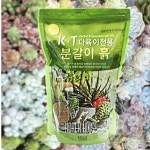 국산 다육이 전용 분갈이 원예용 화분용 흙 : 대나루마켓