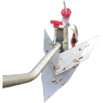 손쟁기 밭고랑 만들기 기기 호미질 기계 텃밭 손잡이 고랑 수동푸쉬호호잉형 갈퀴 파는 : 비에임드