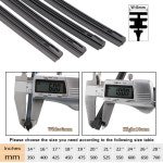6MM 28 자동차 천연 고무 17 20 리필 NR 26 24 14 스트립 와이퍼 22 18 21 16 스트립 블레이드 액세서리 19 : 펴주기