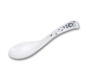 DOLSAN 돌산 멜라민 신형 스픈 중 DS-6141 청 홍 신 민들레 업소용 멜라민스푼 : 온라인키친