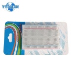 스틸엣지 브레드보드 MB 102 솔더리스 PCB 테스트 보드 ZY 204 SYB 170 25 MB102 케이블 키트 개발 DIY 400/830 포인트 SYB170 BLACK... 