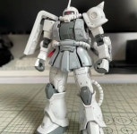 모델 한정판 HG 컬러 144 플라스틱 R6 액션 BASE 컬렉션 키트 조립 ZAKU 로봇 MC 06C THE 페인팅 : 띵구샵