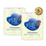 더존 키친타올 천연펄프 엠보싱 80매 2롤 5팩 : 쇼킹템