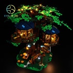 Kyglaring LED 조명 세트, 21318 아이디어용 DIY 장난감, 트리 하우스 표준 버전, 블록 빌딩 전용 모델 없음 : 하루무역