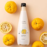 [4병 오픈할인] 고유막걸리(고흥유자막걸리) 650ml 4병 세트 : 어떤하루 by녹동양조장