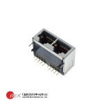 대은전자 DEK 657PCB8-SH2(3M) (SH) RJ45 모듈라잭 8P8C R/A PCB DIP타입 : 주성컴포넌트 주식회사