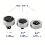 미니 소형 래칫 소켓 렌치 스틸 팜 래칫 소켓 핑거 리버시블 래칫 핸들 1/4 3/8 1/2 드라이브 : 바루미직구