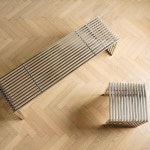 스테인리스 벤치 인테리어 현관 카페 공원 철제 스툴 긴의자 : 와이코스트