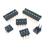 탑굿 16 개/로트 피치 위치 타입 8 54MM 열 SMT 딥 10 슬라이드 SMD 핀 4 DIP 2 BIT : 예지한컴퍼니3