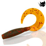 캣츠크로우 C그럽웜 쏘가리웜 배스 광어 우럭 026 워터 멜론 레드, 7.6cm(3인치) : 철아낚시가자