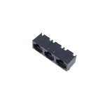HL56L-88-300011 (BK) RJ45 모듈라잭 8P8C R/A PCB DIP타입 : 주성컴포넌트 주식회사
