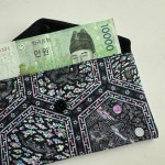 명돈 용돈 지갑 파우치 육각자개함 전통문양 : 유주메이드