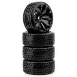 탑굿 휠 D4 TT01 1/10 HPI 하드 패턴 타미야 드리프트 타이어 HSP 온로드 자동차 RC 사쿠라 DRIFT HARD TIRES : 한지예컴퍼니3