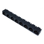 HL56L - 88 - 800011 (BK) RJ45 모듈라잭 R/A PCB DIP타입 : 주성컴포넌트 주식회사