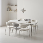 더플랜비 타원형 식탁 테이블 대형 카페 : 폴앤코코