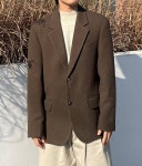 울 블레이저 자켓 : 바오스