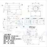 PJ 328 POWER LOGIC 소켓 SMD 오디오 PJ328 헤드폰 잭 3 5MM 5 핀 10 : 저무리6