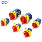 조합 2 패널 63 POWER LOGIC SZW26 선택 ZHUCO COOLER MASTER 상 전환 차단 자물쇠 컨트롤 나사 64X64MM 63A 2GS : 하이플랜