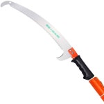 룰라바나 나무 고지톱 장대톱 높은가지치기용 조경 고지가위 가지치기용 벌목 플러그인 정원 2 5마력 1 큰부리새쌍갈고리톱날줄날 : Roollaman