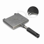 시즌헬로 키친아트 휴브 크로플 와플팬 소형 와플메이커 홈베이킹 : 시즌헬로