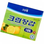 반품불가 크린랩 크린장갑100매-개 (1개입) : 태영 마트