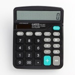 EATES 12자리 태양광 전자계산기 탁상계산기 태양열 가정용 사무용계산기 : 비앤채