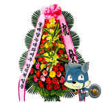 김천군 결혼 화환 : 꽃배달 늑대와여우